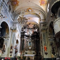 Stucs et trompe-l'œil baroques de l'église Saint-Jean-Baptiste de Coaraze