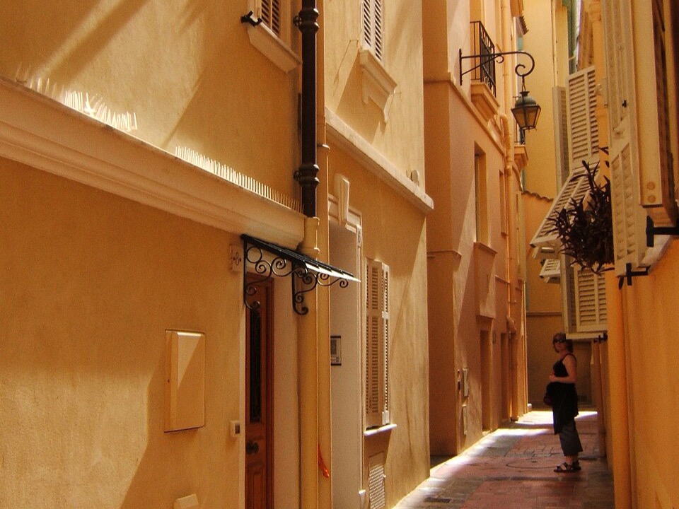 Lane on the Rock of Monaco, where U Cavagnëtu is tucked away