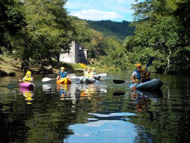 Sea kayaking outing