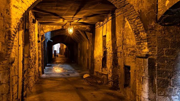 La côte de la Riviera entre Menton et Monaco