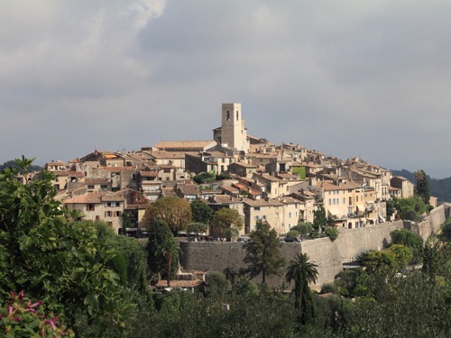 The perched villages route