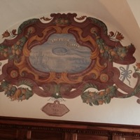 Cloître et fresques du XVIIe siècle du monastère franciscain de Saorge