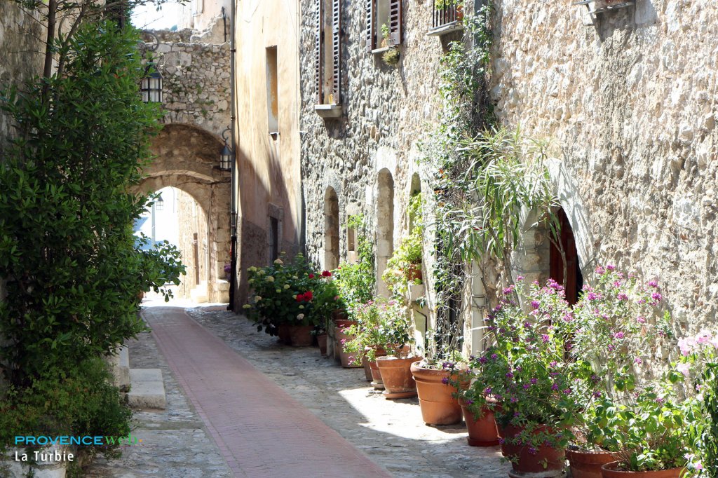The medieval village of La Turbie